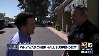 Buckeye Police Chief Larry Hall suspended for 40 hours