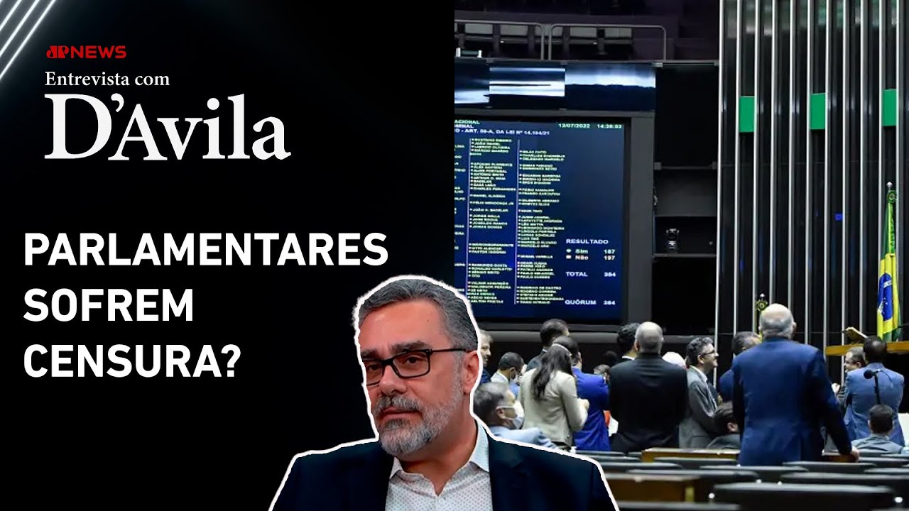 Marsiglia sobre liberdade de expressão: "Congressistas têm medo de falar" | ENTREVISTA COM D'AVILA