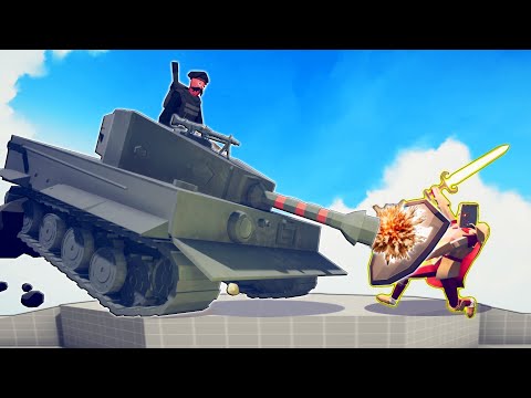 TOURNAMENT - MEDIEVAL ARMY vs MODERN ARMY | TABS - Totally Accurate Battle Simulator