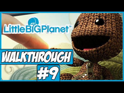 LittleBigPlanet Walkthrough Ep.9 w/Angel - The Great Magician!