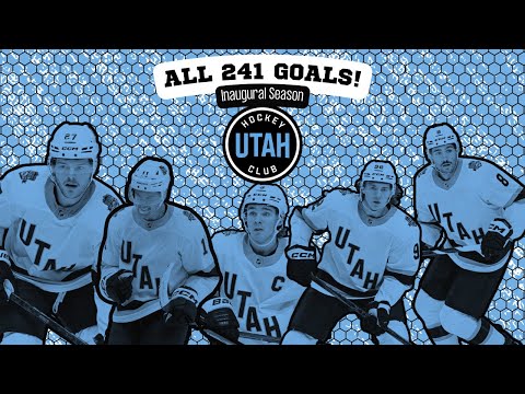 Every Utah Hockey Club Goal | Full Inaugural Season (2024-25) | All 241 Goals