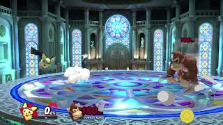 Pichu Uthrow Thunder in Ultimate