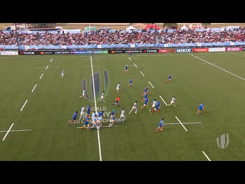 Amazing team try from Juan Martin Gonzalez for Argentina U20s
