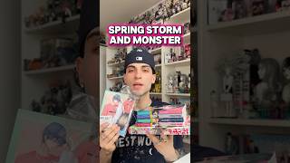 SPRING STORM AND MONSTER MERCH HAUL! #mangarecommendations