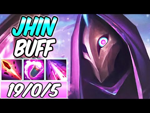 *NEW AMAZING JHIN BUFF* Insane Damage | Best Build & Runes | League of Legends
