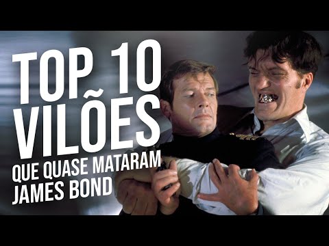 10 VILÕES QUE QUASE MATARAM JAMES BOND! - Top10 CineFresh