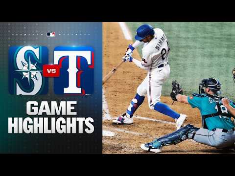 텍사스 VS 시애틀 MLB 하이라이트