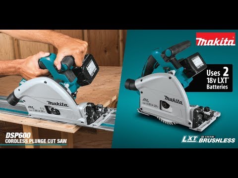 Makita DSP600 18Vx2 165mm Plunge Cut Circular Saw