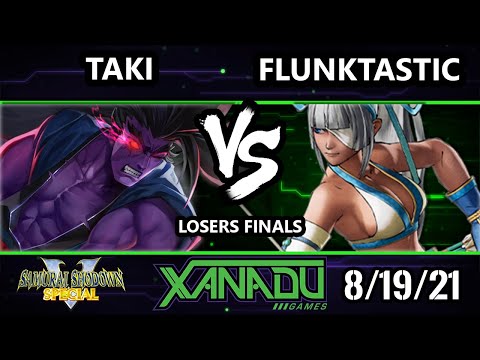 F@X 419 Losers Finals - Taki (Rasetsumaru) Vs. Flunktastic (Mina, Rera) Samurai Showdown 5 Special