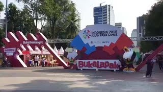 Mengenal Tiga Zona Festival Asian Para Games 2018 di GBK