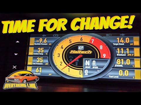 Updating & Changing the Haltech IC7 Display in the Barra VC!