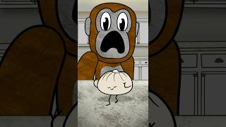 My lunch gains sentience and hits the griddy (scary) #gorillatag #animation