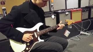 Video thumbnail for Hamburg JUST MUSIC 4.10.2016 - Knaggs Guitar (severn) - Bogner Shiva 2x12" Combo with reverb by 17Zoll Band