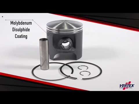 Vertex Top End HC Forged Piston Gasket Kit 79.96mm 11.0:1 4