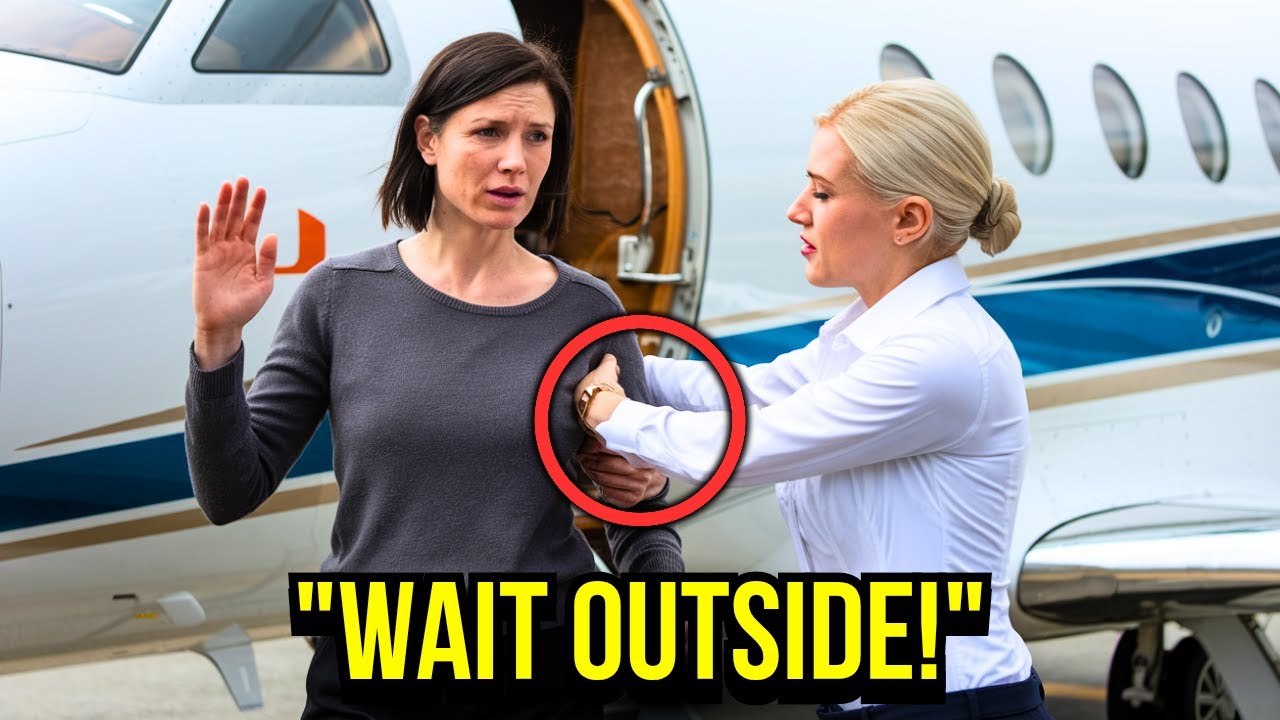 A Simple Woman Forced to Wait Outside First Class, Next Day, She Shuts the Entire Company Down