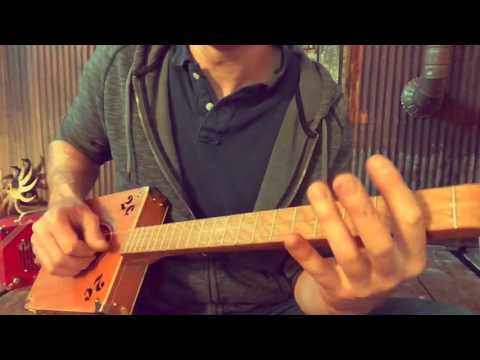 The "2-cent Genny" Cigar Box Guitar from C. B. Gitty, demoed by Glenn Watt