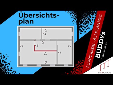 Übersichtsplan in Allplan erstellen