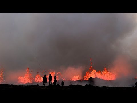 Video Thumbnail: Trotz Warnung vor Lava: Vulkan auf Island lockt viele Schaulustige an