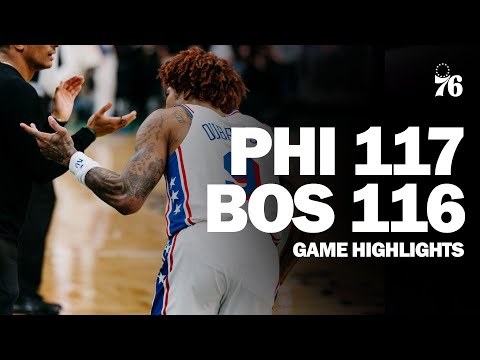 Game Highlights: Sixers Defeat Boston on Opening Night