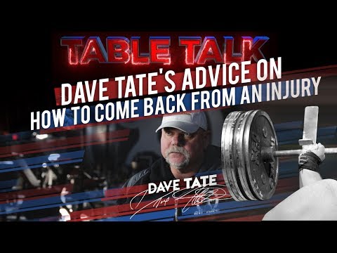 Dave Tate's Advice On How To Come Back From An Injury | elitefts.com