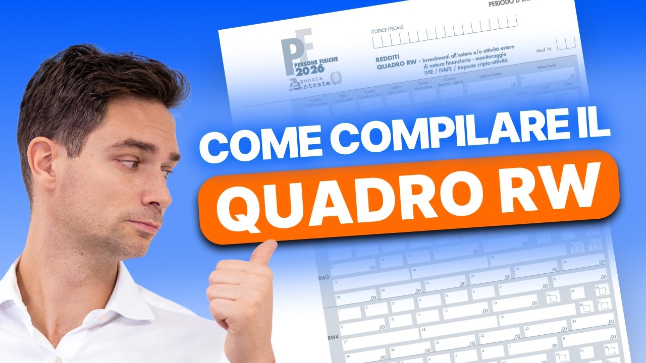Quadro RW: come dichiarare conti e broker esteri