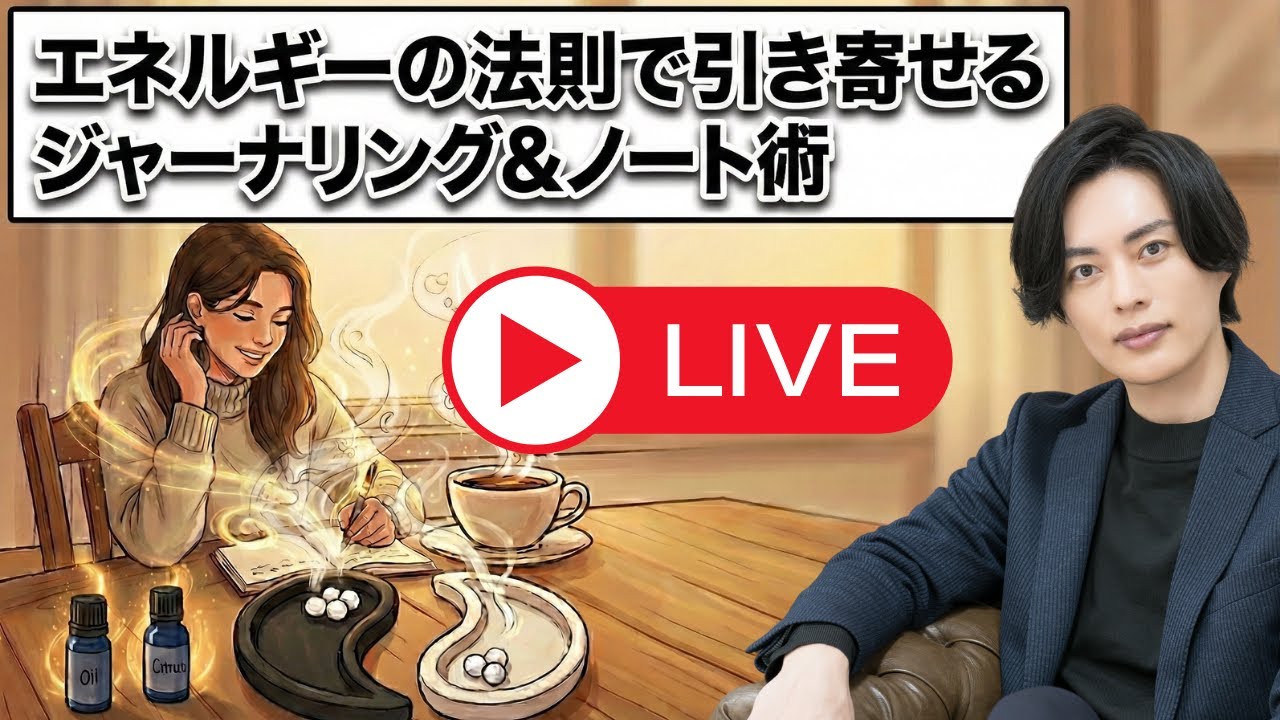 エネルギーの法則で引き寄せるジャーナリング&ノート術