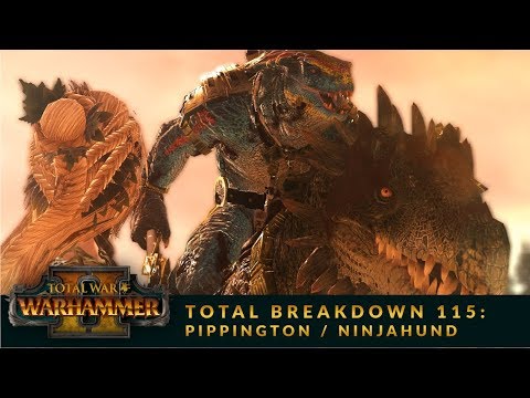 Total Breakdown 115 (WH2) - Lizardmen vs Wood Elves - Warhammer 2 Mortal Empires Battle