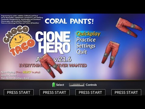 ChocoTaco's Party Pants! Custom GH Chart (DL)