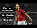 Darren Fletcher | All Goals and Assists for Manchester United | 2003 - 2015