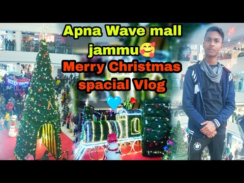 SPECIAL VLOG || FOR CHRISTMAS DAY 25th DEC  IN 2022 💙🥀// JAMMU WAVE MALL🥰#jammu#trending#youtube