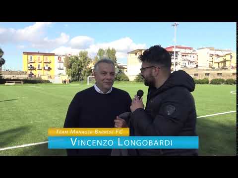 BARRESE F.C. Vs Stabia Friends: 3-1 - Intervista D.G. Longobardi