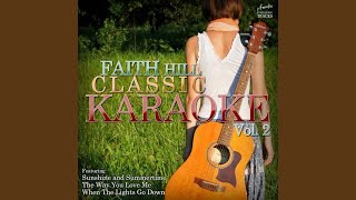 Red Umbrella (In the Style of Faith Hill) (Karaoke Version)