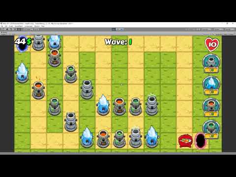 My First Tower Defense Game with Unity - In Developement