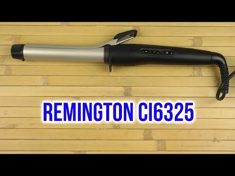 Curling iron for hair REMINGTON Pro Soft Curls CI6325 (juodos spalvos) video