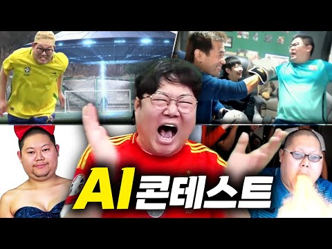 감스트 시청자 AI창작대회 개웃김