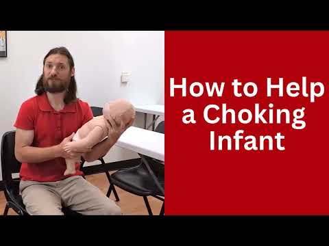 How to Help a Choking Infant   #FirstAid #CPR