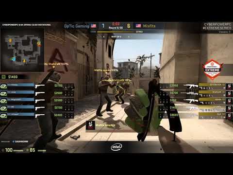 Optic vs Misfits - CyberPowerPC Extreme Gaming Series Fall 2017 - map3