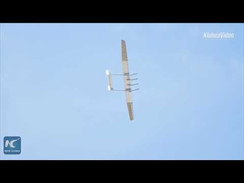 China-made solar-powered unmanned aircraft makes maiden flight