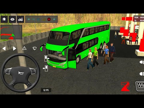 euro coach bus simulator 💥😲|| new coach bus simulator part-40 Android gameplay