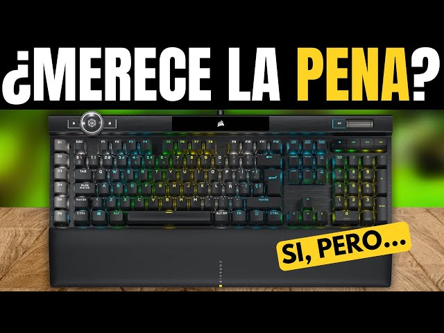 Vídeo relacionado con Corsair Compatible con K100 RGB Gaming Tastatur, Compatible con OPX, RGB LED - Negro