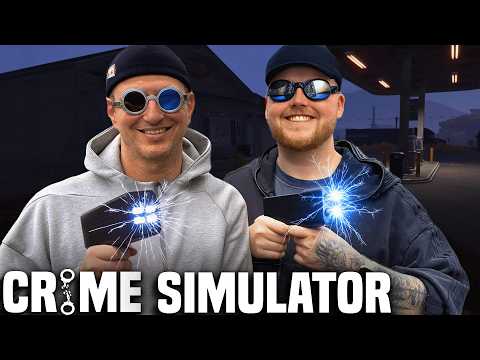 WIR ÜBERFALLEN eine TANKSTELLE & KLAUEN ein AUTO! | Crime Simulator | Part 5 | UNCUT