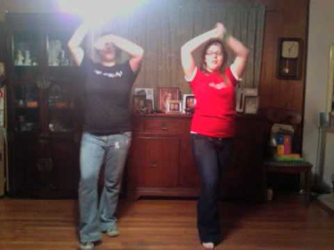 Erin & Ashley - "Party in the USA" (practice)