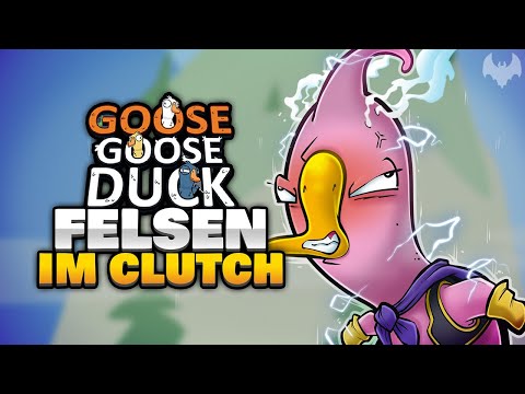 DER FELSEN IM CLUTCH?! 🪨 - ♠ Goose Goose Duck ♠