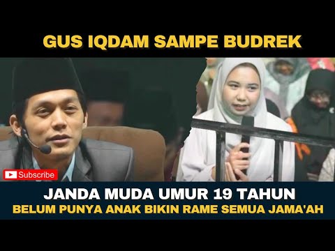 GUS IQDAM SAMPE BUDREK‼️ A 19 YEAR OLD YOUNG WIDOW WITHOUT CHILDREN MAKES THE WHOLE CONGREGATION ...