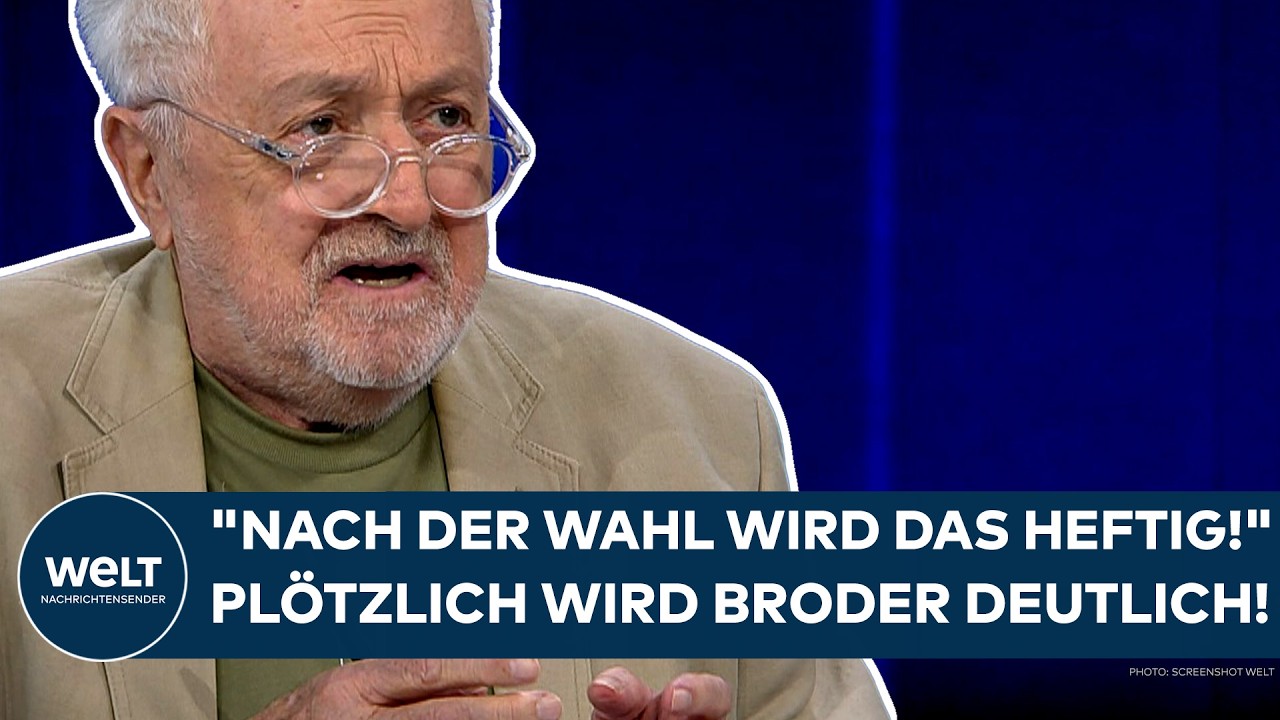 DEUTSCHLAND: "Für mich ist die größte Gefahr für die Demokratie in diesem Land die Linke!" - Broder