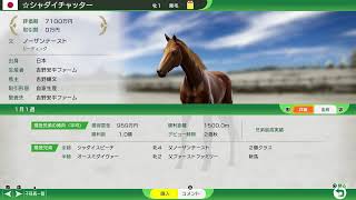PS5 (ウイニングポスト10ハイセイコー時代シナリオ　プレイ#16明日は青葉賞