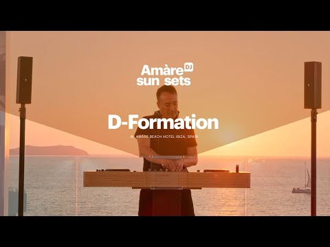 D-Formation - Live @ Amàre Beach Hotel Ibiza (2021) [Progressive House / Melodic Techno DJ Mix] 4K