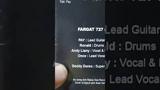 Download lagu FARGAT 727 - SERIBU ANGAN. Bandnya Once mp3 Download lagu FARGAT 727 - SERIBU ANGAN. Bandnya Once mp3