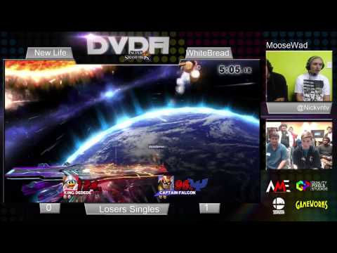 DVDA #6 Singles New Life (King Dedede) vs Dansdaman (Captain Falcon) Super Smash Bros. Tournament