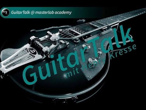 GuitarTalk @ masterlab academy - Q & A offene Fragerunde zur Gitarre